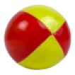 Mr. Babache beanbag 130 gr Juggling ball-Red/yellow