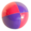 Mr. Babache beanbag 130 gr Juggling ball-Purple/pink