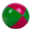 Mr. Babache beanbag 130 gr Juggling ball-Green/pink