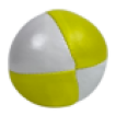 Mr. Babache beanbag 130 gr Juggling ball-Yellow/white