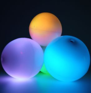 Set of 3 Kosmos Lunar LED Juggling Balls 65 mm