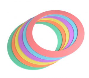 Play Juggling Ring Pastel Colours | 32,7 cm