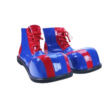 Clown shoes blue/red