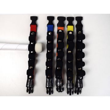 Strap for 5 juggling clubs