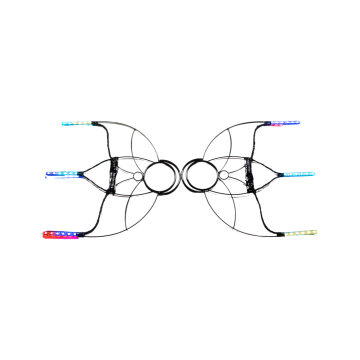 LED Fans Digital (3) - Lotus - Per pair