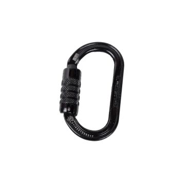 Petzl Triact Lock Carabiner OXAN Black Steel