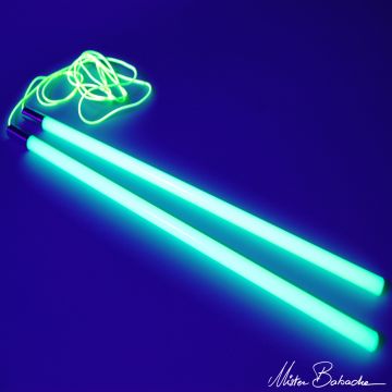 Mr. Babache Diabolo Sticks Glow in the Dark