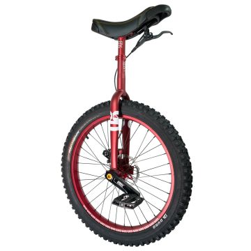 QX RGB Muni 24 inch with Disc Brake - Red