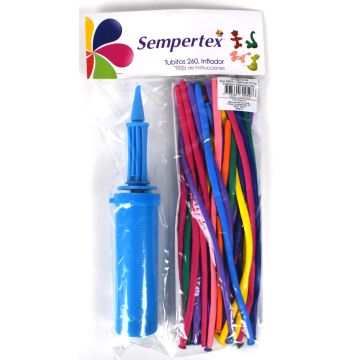 Sempertex - Professional Balloon Kit with pump - 30 Pieces