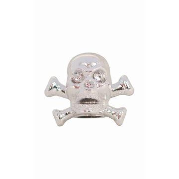 Skull tire valve cap