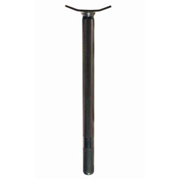 Seatpost 25.4 mm x 35 cm - black